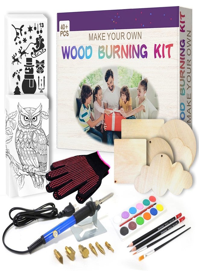 ACRSIKR Gifts for Teens, 11 12 13 14 16 18 Years Old Teenagers Boys Girls Gift for Arts Crafts Christmas Wood Burning Kit - Image 1